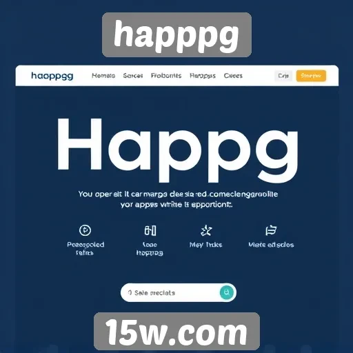 Análise das principais funcionalidades do site happpg